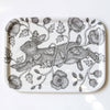 Through the Poppies | Rabbit Birch Tray - Juniper Collective LLC