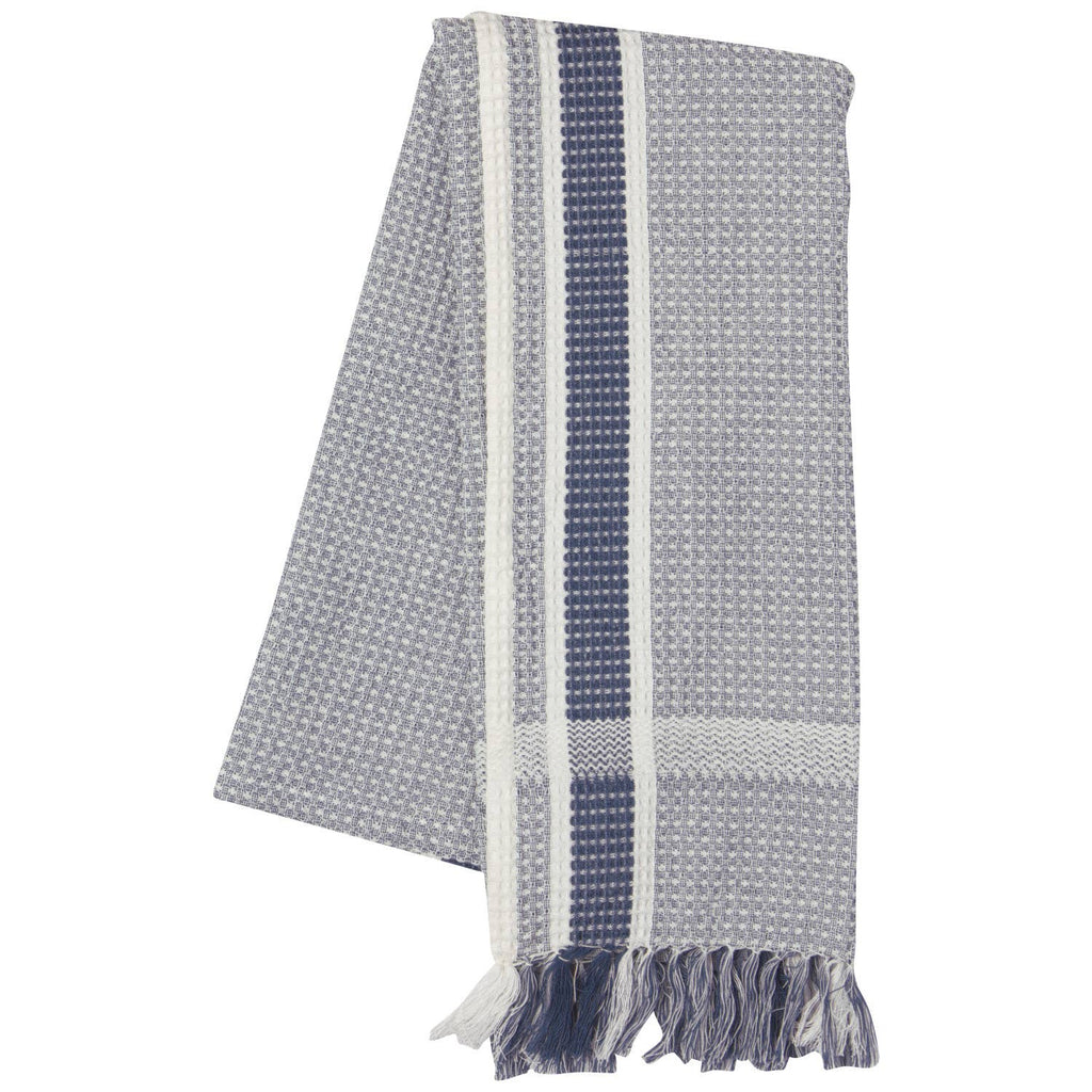 Midnight Blue Soft Waffle Dishtowel - Juniper Collective LLC