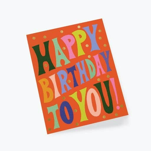 Happy Birthday to You Card - Juniper Collective LLC