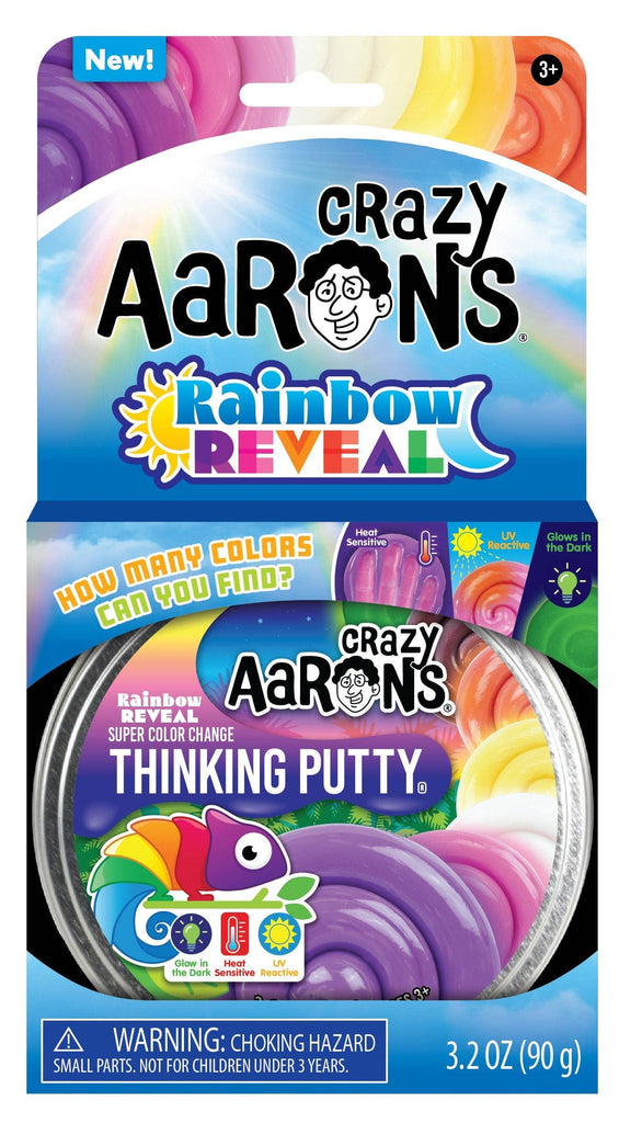 Rainbow Reveal - Full Size 4" Thinking Putty Tin - Juniper Collective LLC