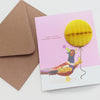 Here is Your Birthday Pheasant Pop-up Card - Juniper Collective LLC