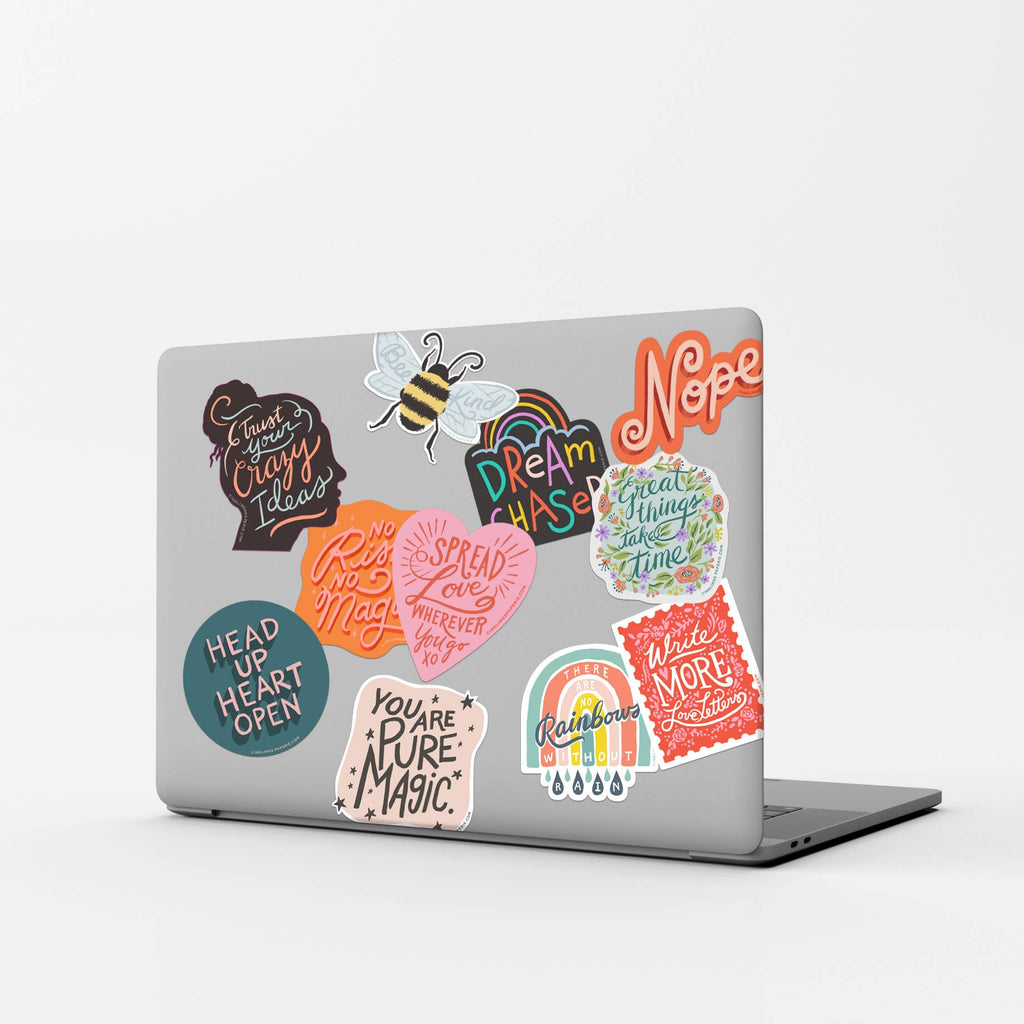 Vinyl Sticker - Spread Love - Juniper Collective LLC