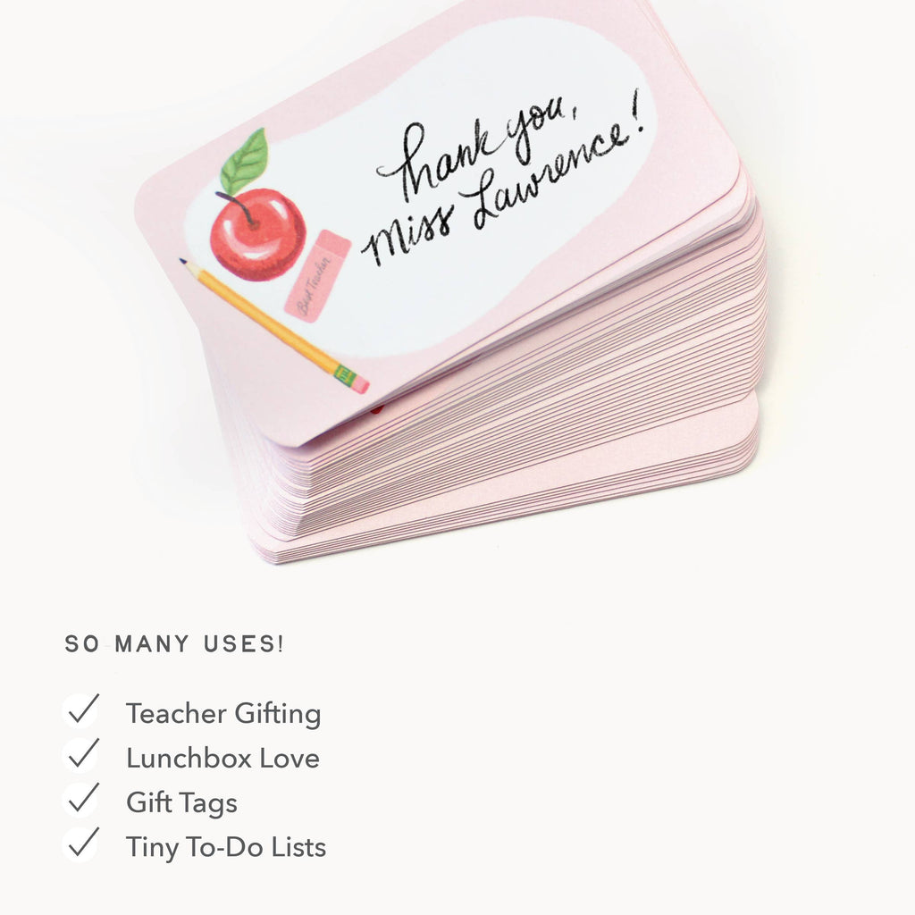 Pocket Notes™ - Teacher Apple - Juniper Collective LLC