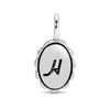 Charm Garden - Silver - Scalloped Initial Charm - H - Juniper Collective LLC