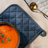 Midnight Blue Stonewash Potholder - Juniper Collective LLC