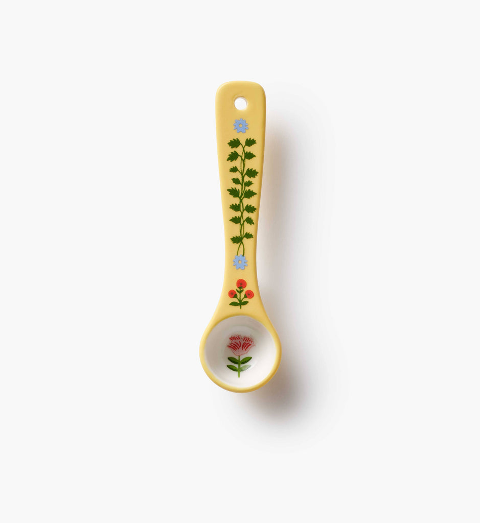 Home Sweet Home Porcelain Measuring Spoons - Juniper Collective LLC