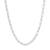 Charm Garden - Silver - PaperClip Chain (18-20 in) - Juniper Collective LLC