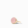 Rainbow Ring in Pink Chalcedony - Juniper Collective LLC