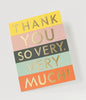 Color Block Thank You Card - Juniper Collective LLC