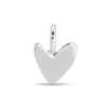 Charm Garden - Silver - LOVE - Organic Heart - Juniper Collective LLC
