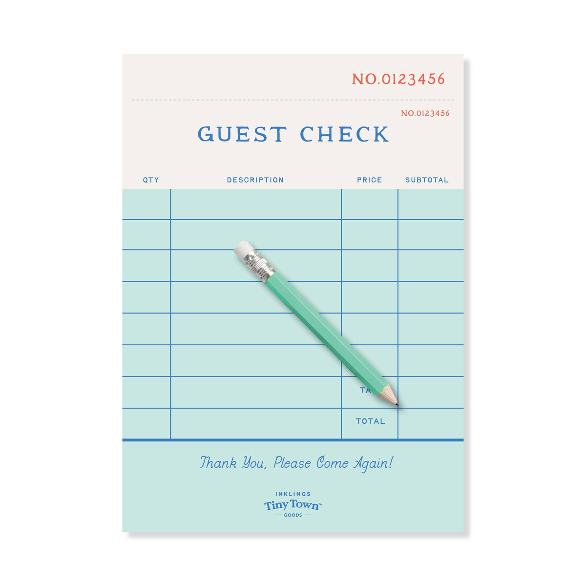 Inklings Tiny Town™ Play Notepad - Guest Check – Juniper Collective LLC