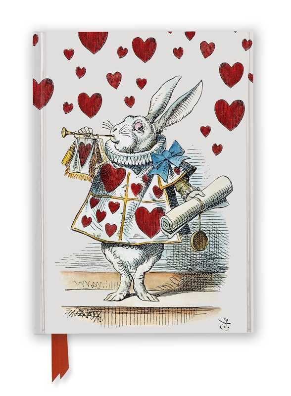 Alice in Wonderland: White Rabbit (Foiled Journal) by - Juniper Collective LLC