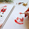 Christmas watercolor workbook - Juniper Collective LLC