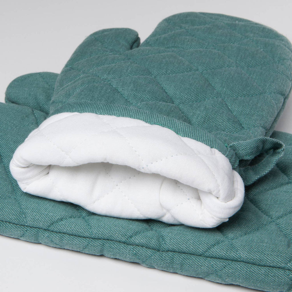 Lagoon Stonewash Oven Mitt - Juniper Collective LLC