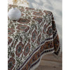 Elysian Block Print Tablecloth 60 x 90 inch - Juniper Collective LLC