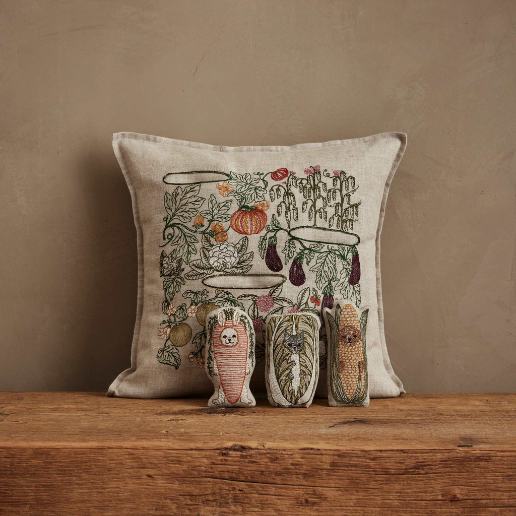 Garden Patch Pocket Pillow - Juniper Collective LLC