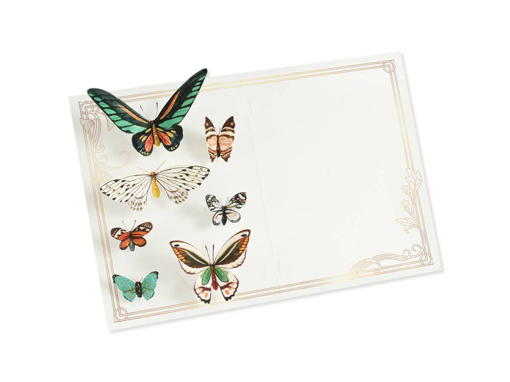 Flutter Pop-Up Card with Butterflies and Moths - Juniper Collective LLC