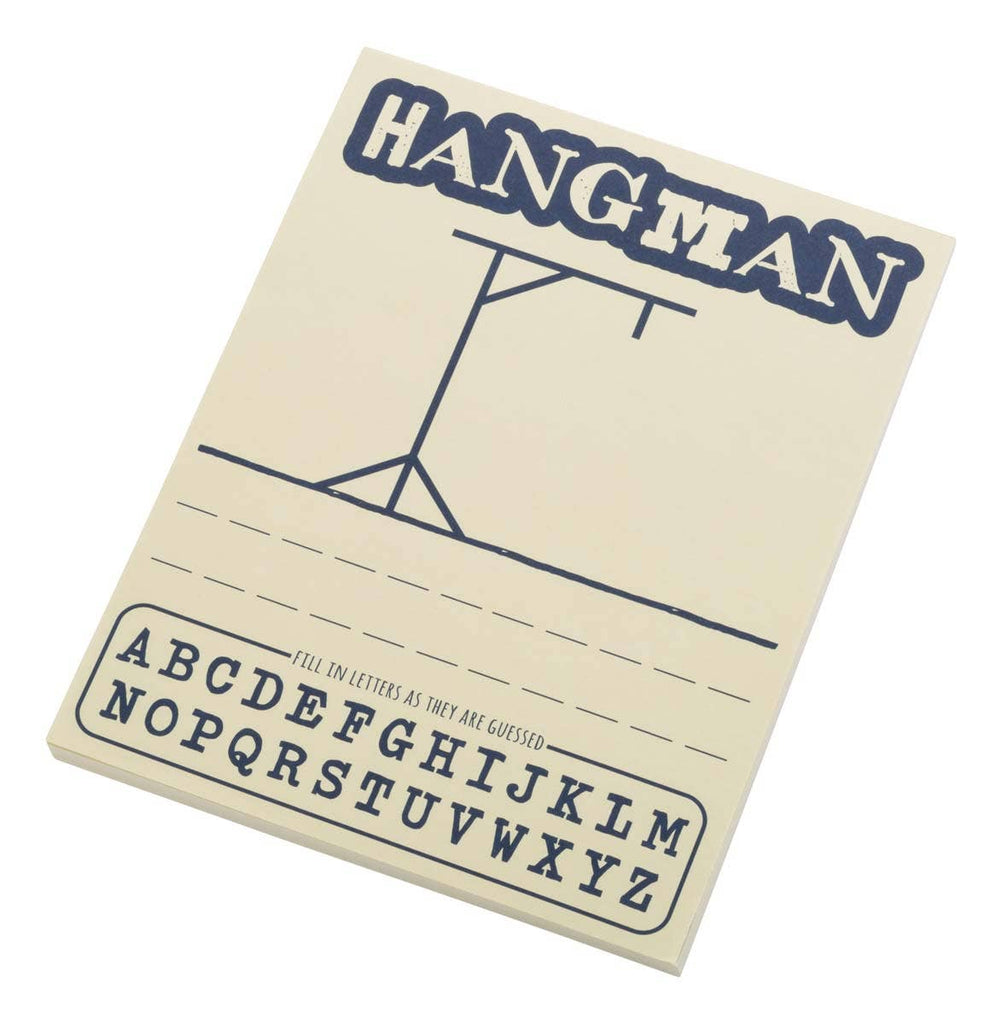 Classic Notepad Games, Hangman, Dot To Dot, Tic-Tac-Toe - Juniper Collective LLC