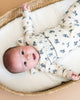 Floral Smocked Pointelle Romper (Organic Cotton) - Juniper Collective LLC