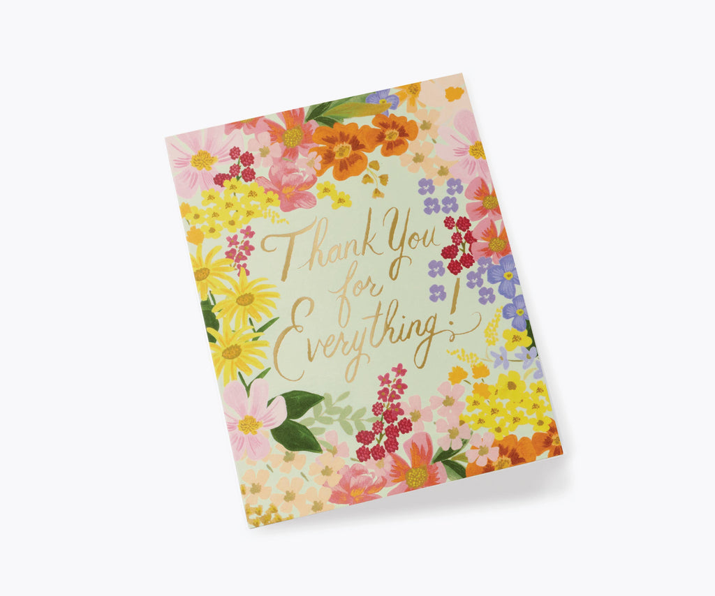 Thank You For Everything Card - Juniper Collective LLC