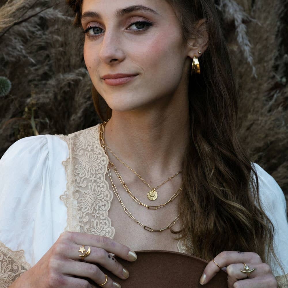 Paperclip Chain Necklace - Juniper Collective LLC