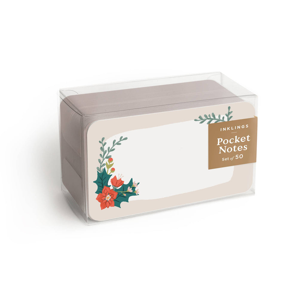 Pocket Notes™ - Winter Holly - Juniper Collective LLC