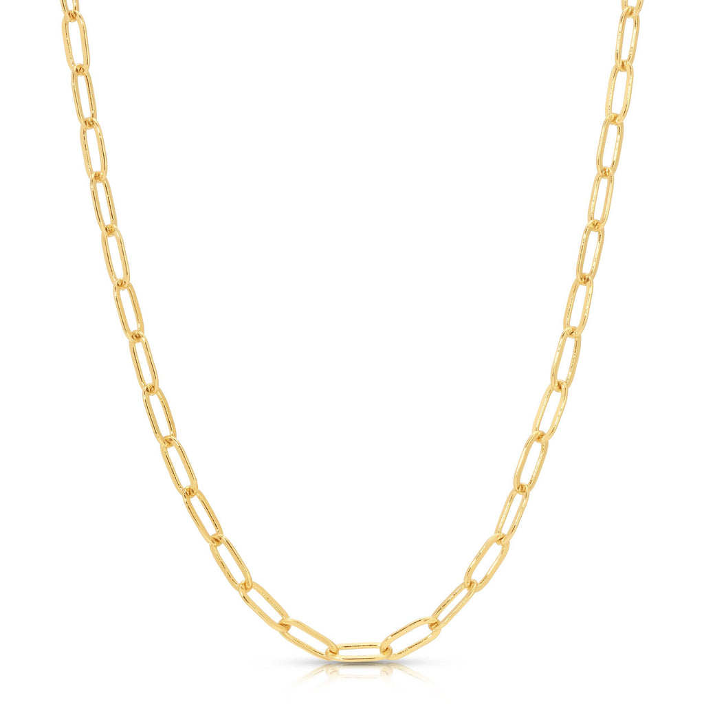 Charm Garden - Gold Paperclip Chain (18-20 in) - Juniper Collective LLC