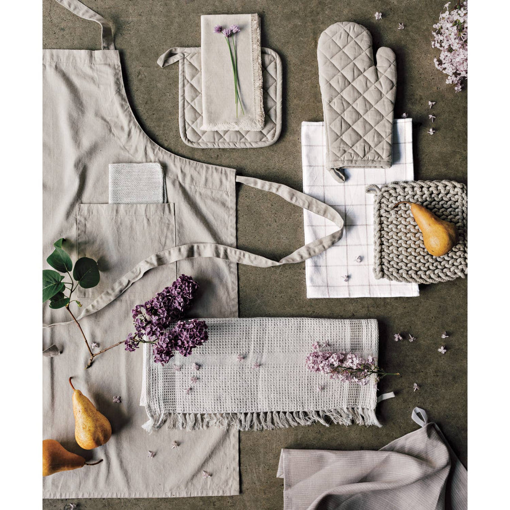 Dove Gray Knit Potholder - Juniper Collective LLC