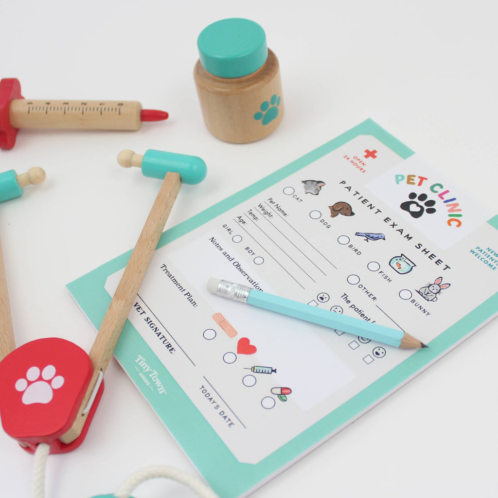Inklings Tiny Town™ Play Notepad - Pet Clinic - Juniper Collective LLC