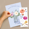Sticker Scene Card - Mother's Day Bouquet - Juniper Collective LLC