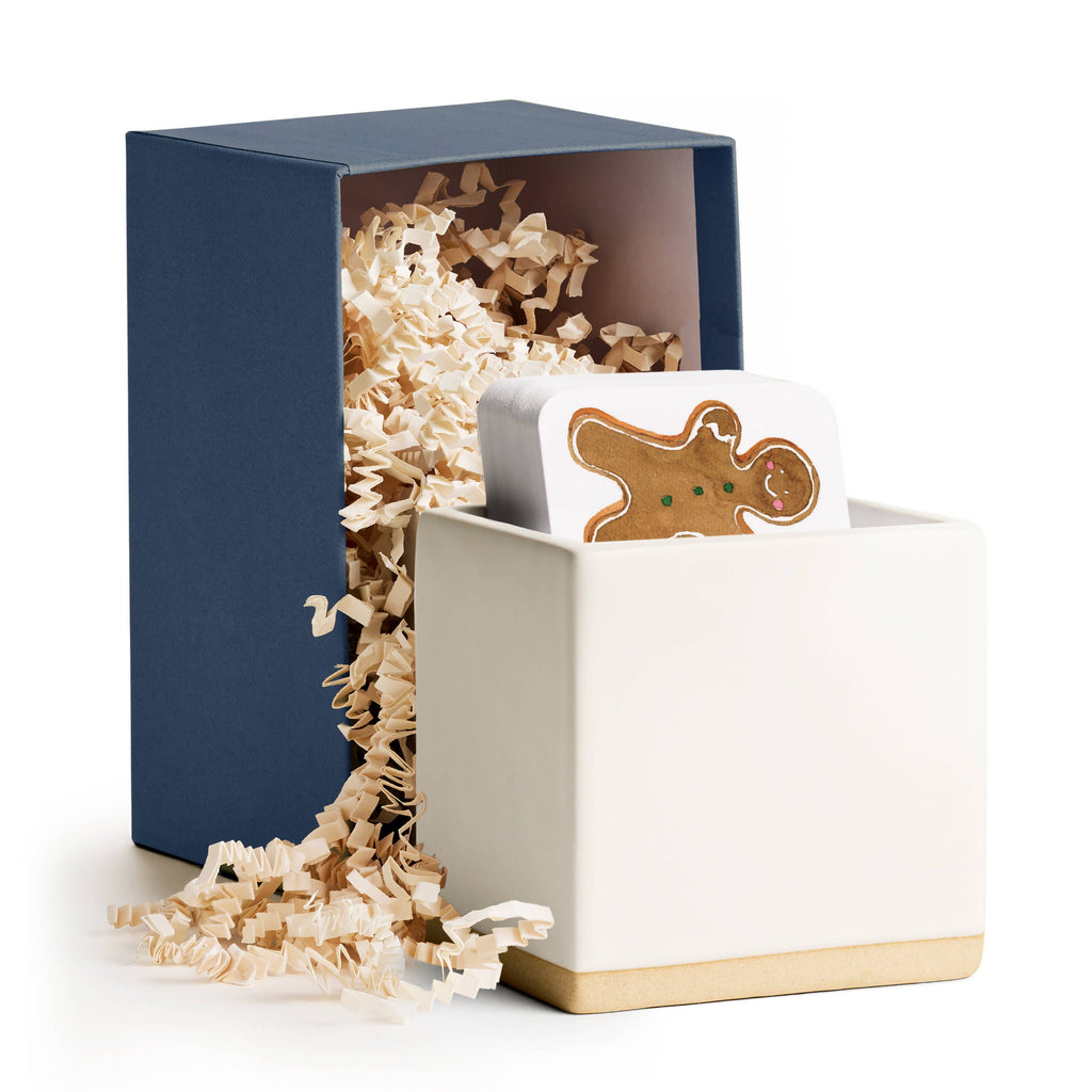 Little Notes® Ceramic Holder l White - Juniper Collective LLC