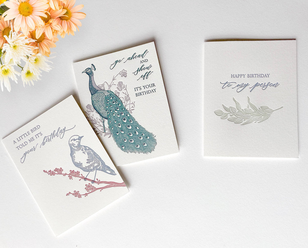 A Little Bird Told Me It’s Your Birthday - Juniper Collective LLC