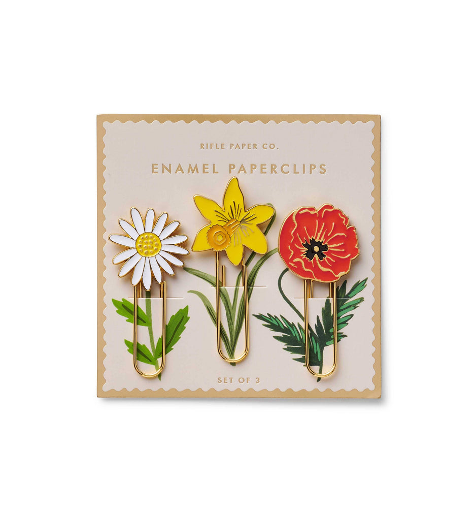 Garden Study Enamel Paper Clip Set - Juniper Collective LLC