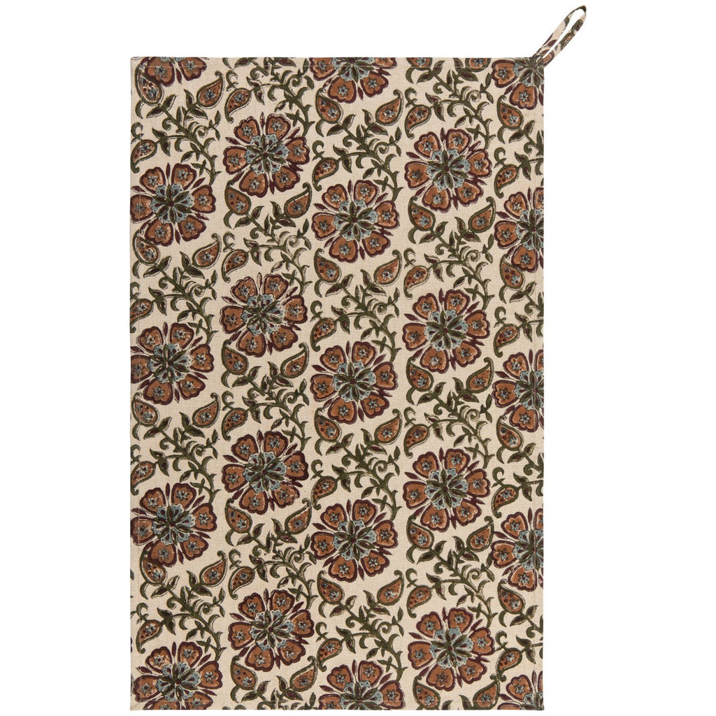 Elysian Block Print Dishtowel - Juniper Collective LLC