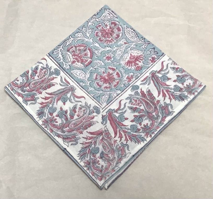 Napkins Kalam Blue - Juniper Collective LLC