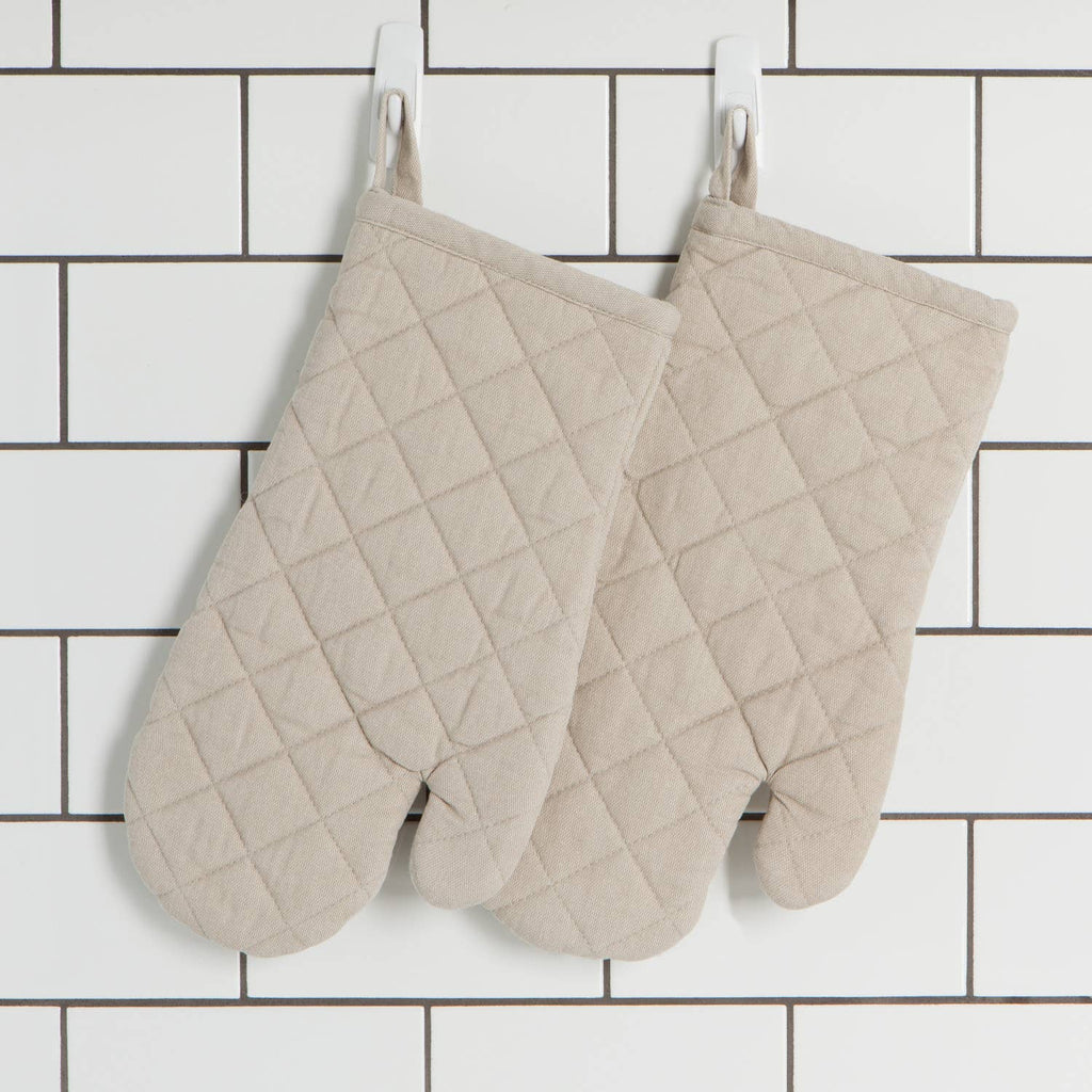 Dove Gray Stonewash Oven Mitt - Juniper Collective LLC