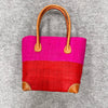 Trinidad Two Tone Straw Basket Hand Bag - Juniper Collective LLC