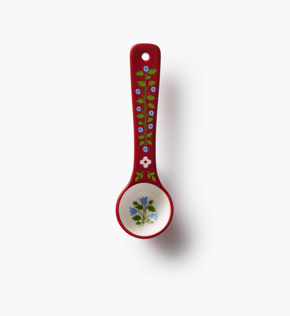 Home Sweet Home Porcelain Measuring Spoons - Juniper Collective LLC