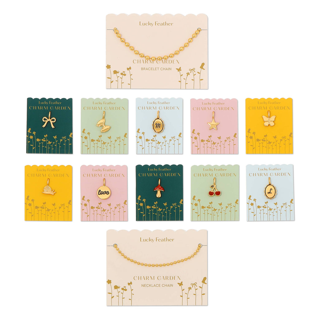 Charm Garden - Cherry Charm - Gold - Juniper Collective LLC