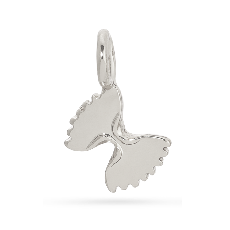 Charm Garden - Silver - Bowtie Pasta Charm - Juniper Collective LLC