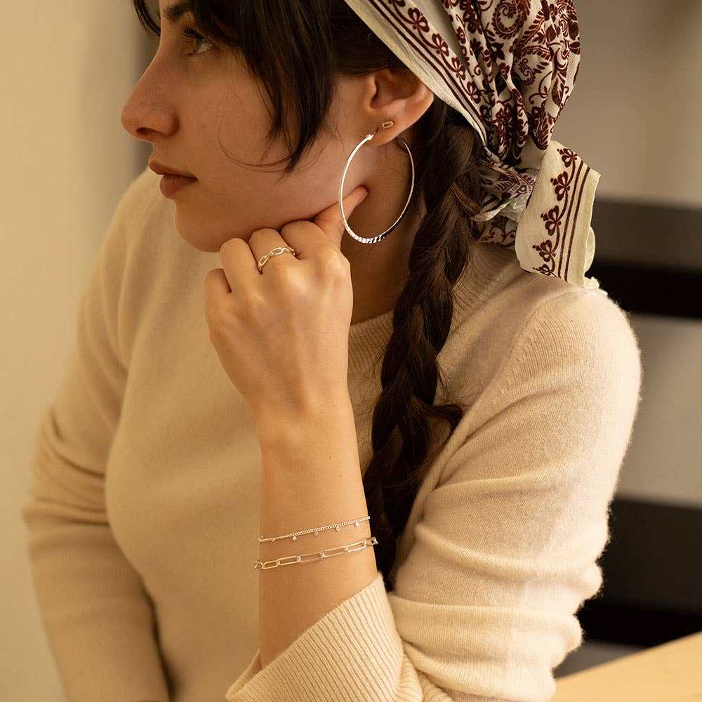 Paperclip Chain Bracelet - Juniper Collective LLC