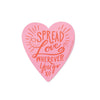 Vinyl Sticker - Spread Love - Juniper Collective LLC