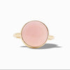Rainbow Ring in Pink Chalcedony - Juniper Collective LLC