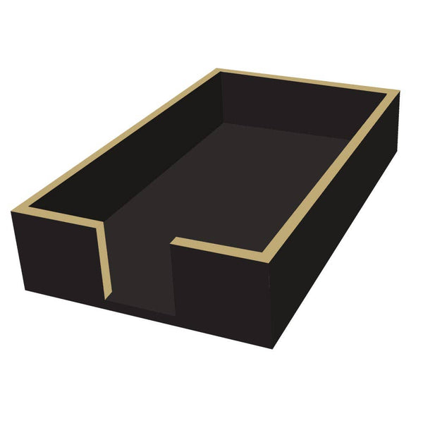 Guest Napkin Holder in Black - Juniper Collective LLC