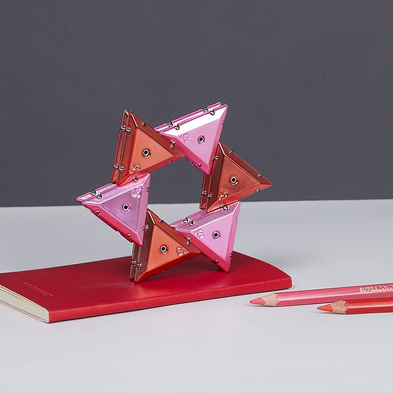 Geode Chrome Pyramids Single Color Case Pack - Juniper Collective LLC