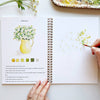 Flowers watercolor workbook - Juniper Collective LLC