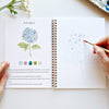 Flowers watercolor workbook - Juniper Collective LLC