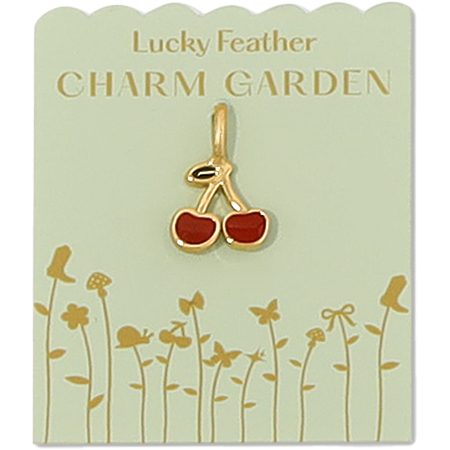 Charm Garden - Cherry Charm - Gold - Juniper Collective LLC