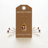 Hummingbird Vintage Cameo Necklace - Juniper Collective LLC
