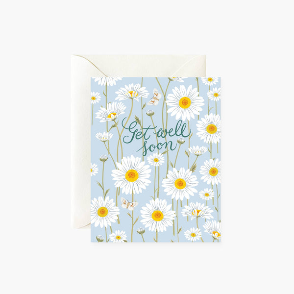 Get Well Soon- Daisy Card - Juniper Collective LLC